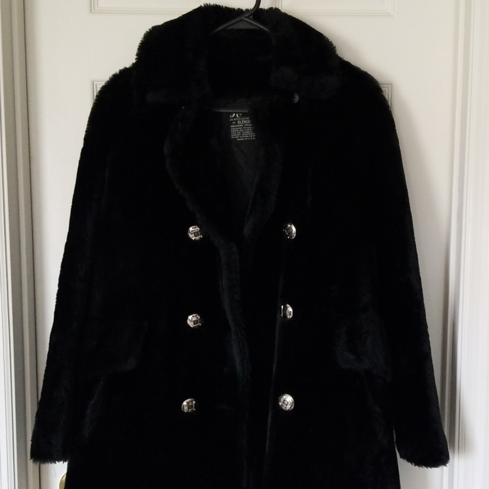 Vintage faux fur coat
